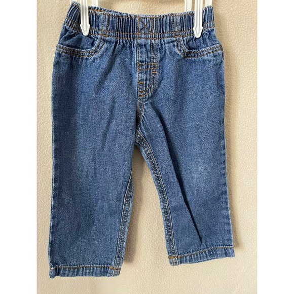 Cat & Jack Striped Single, Lil' Sneaker Single & Cat & Jack Jean Pants 3-Pc Set - Picture 9 of 11